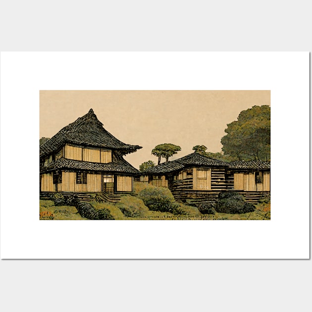 Japanese Dojo Wall Art by RLP.Art